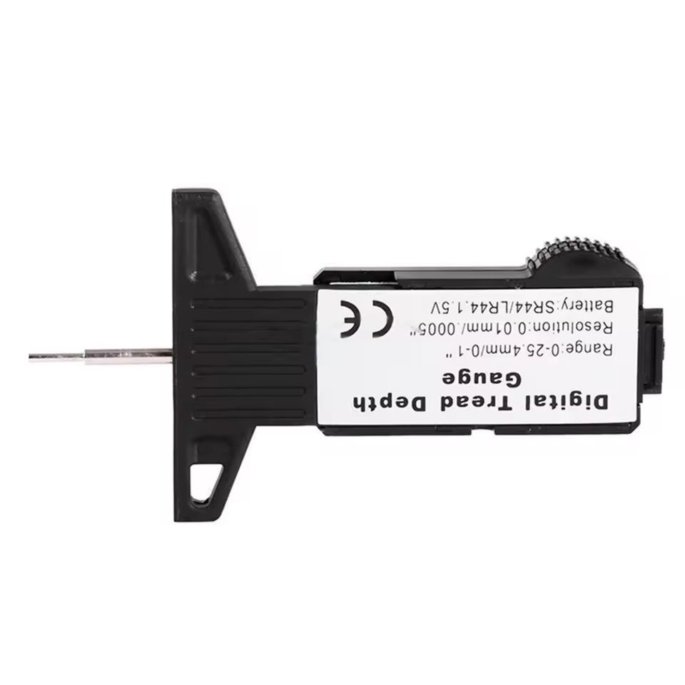 Pro-Grade Digital Tire & Depth Gauge Caliper (0–25 mm)