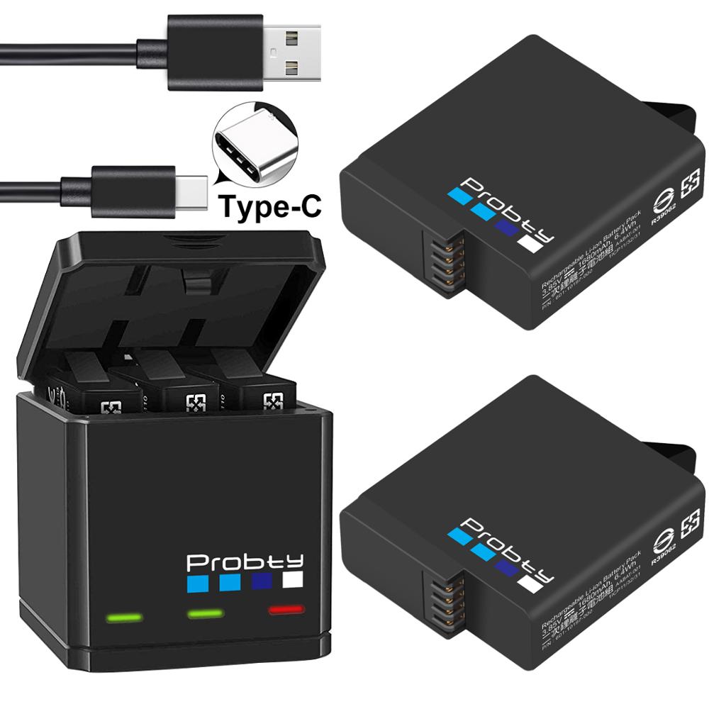 Premium GoPro Battery & Triple Battery Charger Power Kit