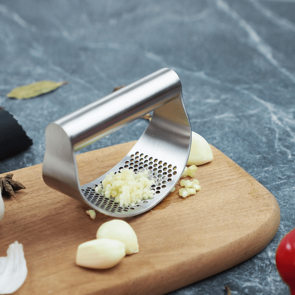 Magic Press Stainless Steel Garlic Press