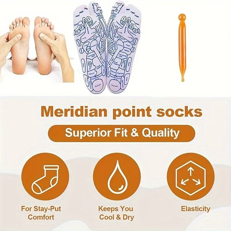Multifunctional Finger Compression Socks & Foot Massage Set