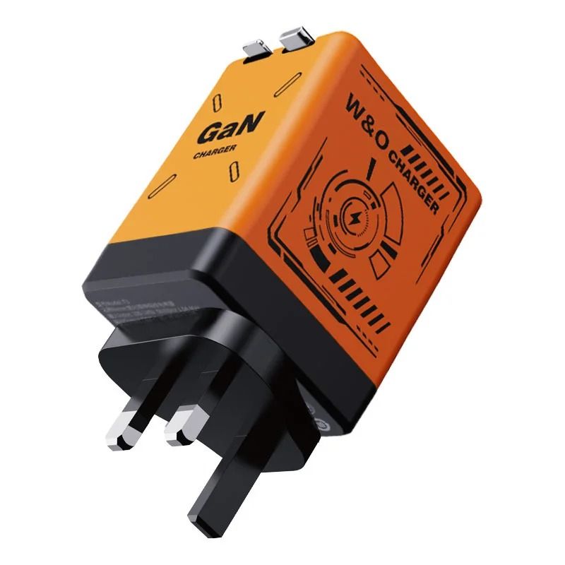 Telescopic GaN Fast Charger – 65W Retractable Compact Power Station