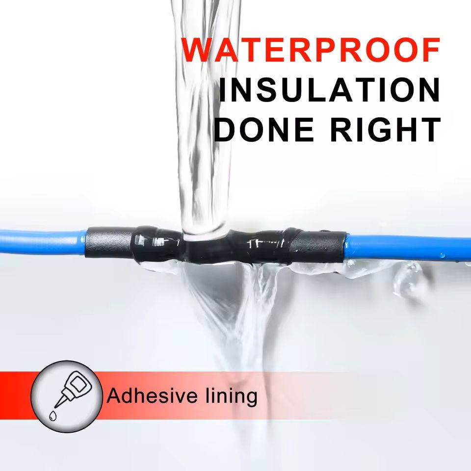 Dual Wall Heat Shrink Tubing with Glue 1M Waterproof Wire Insulation