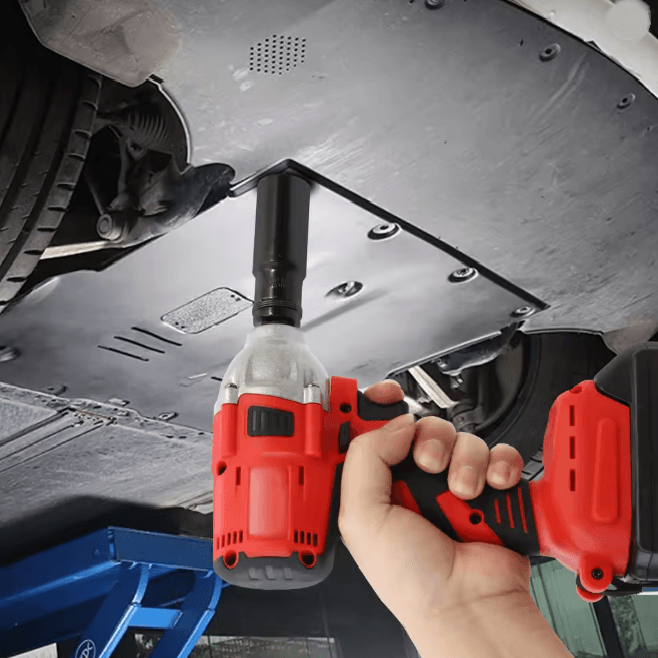 High Torque Cordless Impact Wrench Brushless 20V Power Tool with Batteries