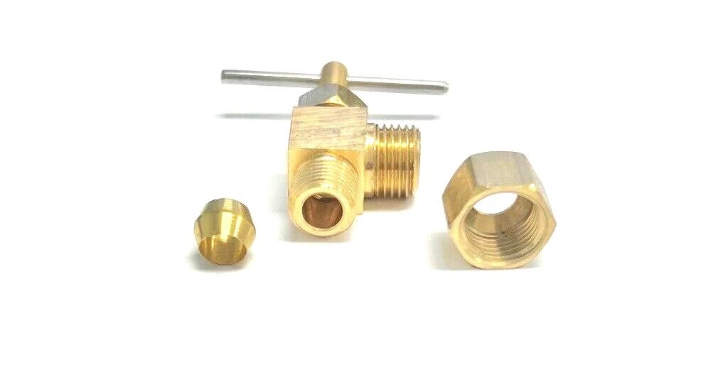 Jones Stephens Lead Free Compression Valve MIP Angle Needle Valves