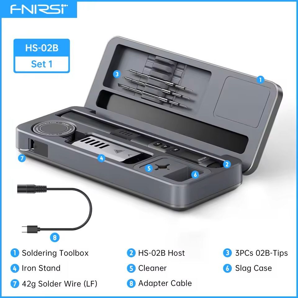 Smart Soldering Station 100W Adjustable Electric Iron Kit with Temperature Control
