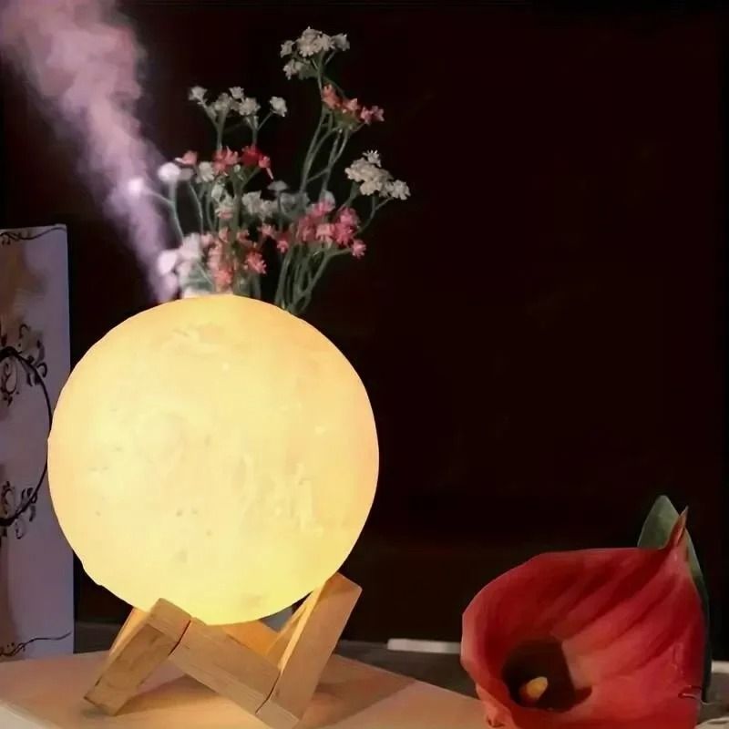 DIY Planet Lamp – Customizable Moon Galaxy Night Light – Creative Graffiti Art Painting Kit with Stand
