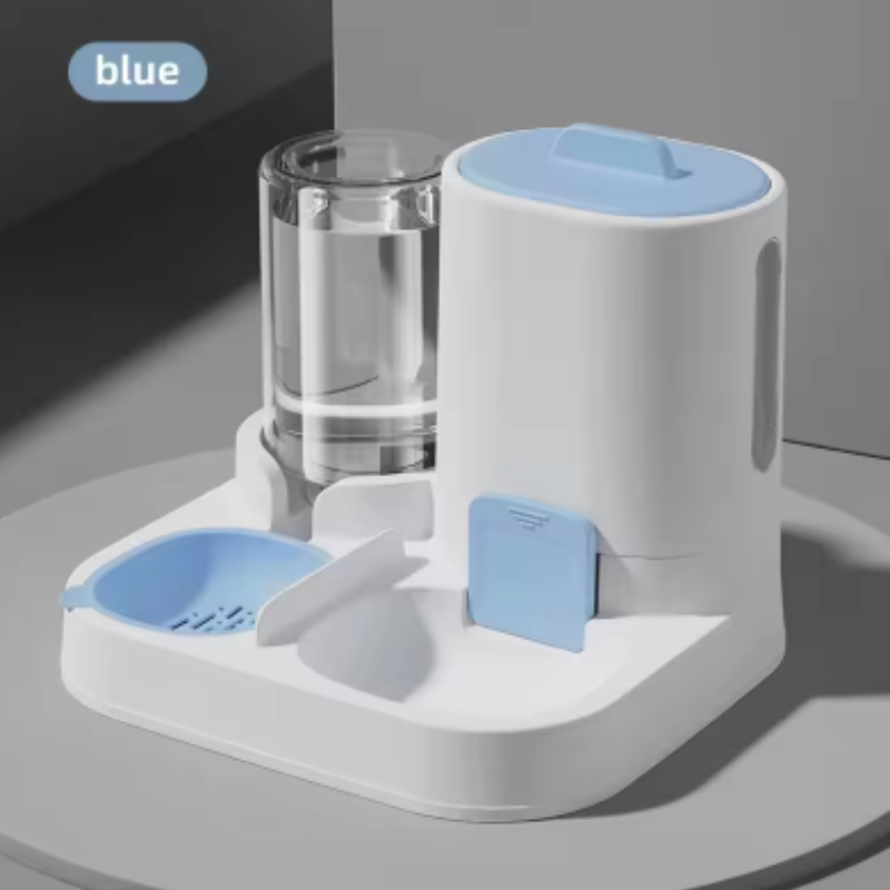Pet Water Dispenser, Cat Bowl, Smooth Food & Water Supply Dog Bowl, Cat Feeding Water Feeder