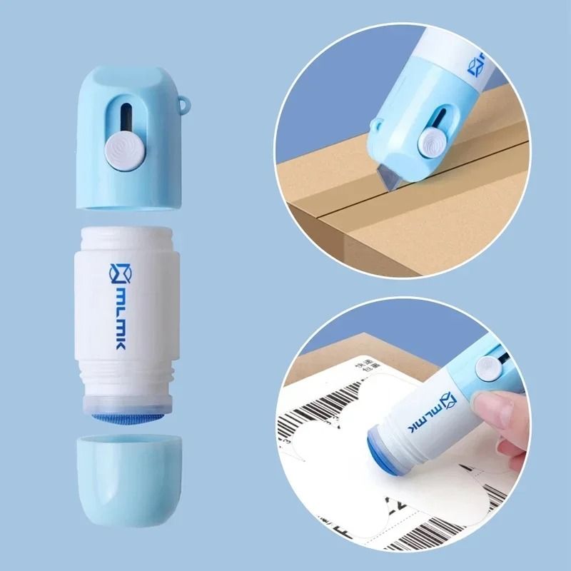 2 in 1 Privacy Protection Roller Stamp and Mail Opener Identity Security Tool