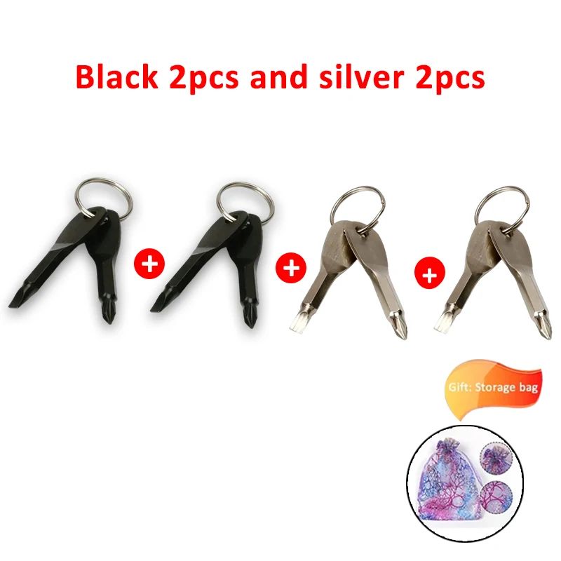 Multifunctional Emergency Key Screwdriver EDC Tool