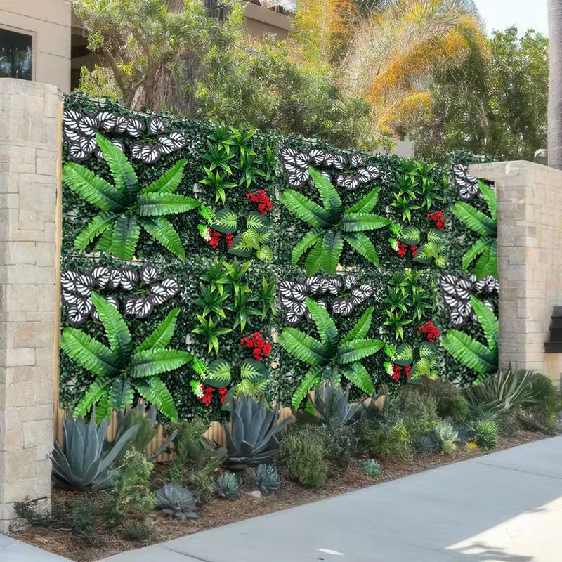 Artificial Green Wall Panel – Realistic Faux Plant Wall for Indoor & Outdoor Decoration