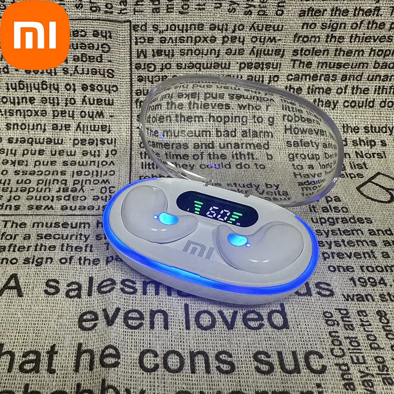 Xiaomi Wireless Sleeping Earbuds, Mini TWS Bluetooth Headset, Hidden Stereo Headphones with Mic HD Call Waterproof