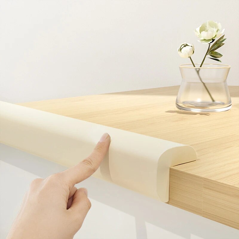 Table Corner Safety Bumper Strips, Baby Protection Strips, Soft Cover Strips, Anti-Crash Corner Protection for Tables