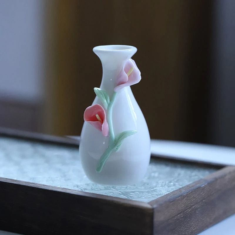 Ceramic Narrative Sculpture – High-Definition Chinese Retro Architectural Jar