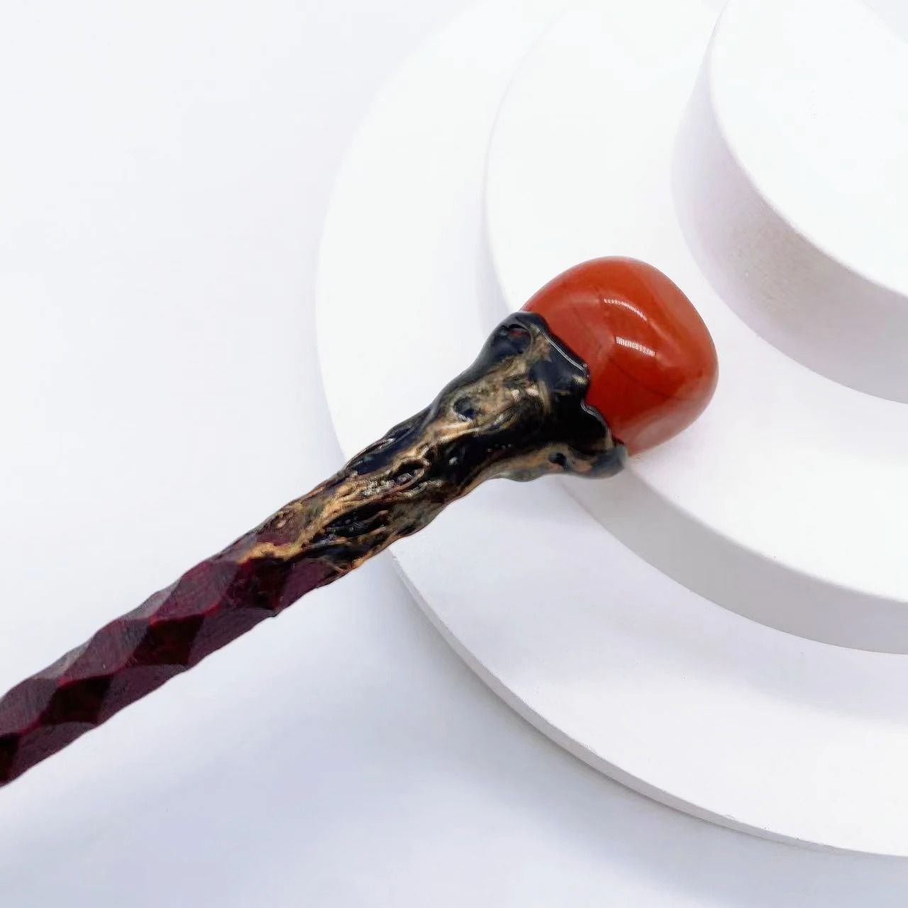 Architectural Healing Crystal Scepter Wand