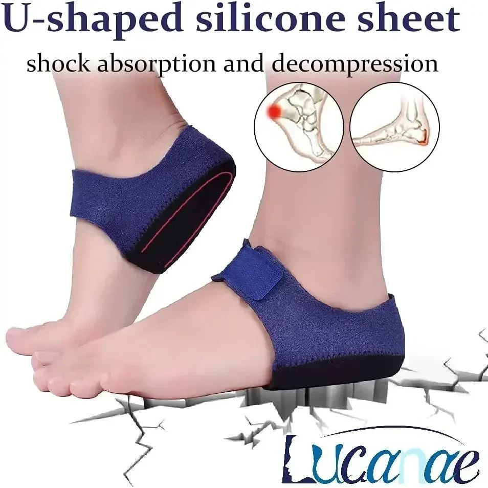 Silicone Gel Heel Protectors and Plantar Fasciitis Cups