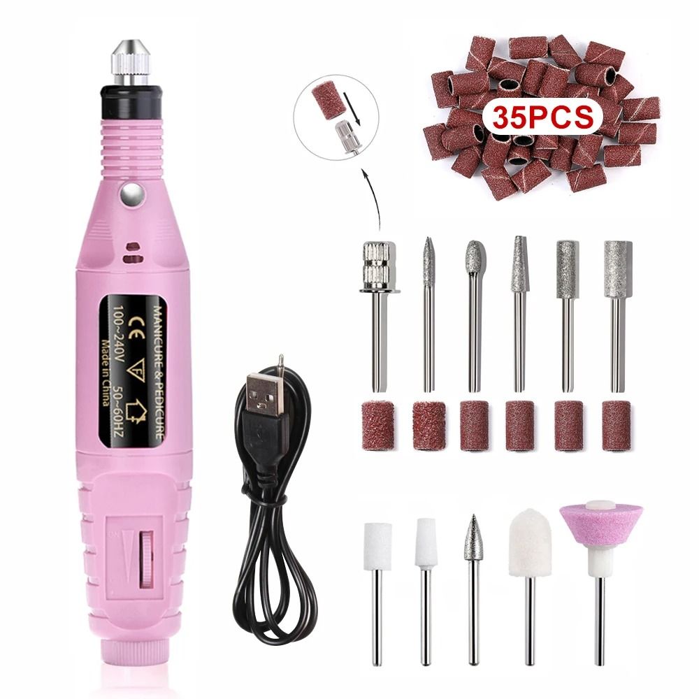 Electric Nail Drill & Sander Set