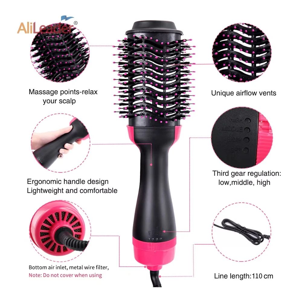 4-in-1 One-Step Hair Dryer Brush Volumizer & Styling Tool