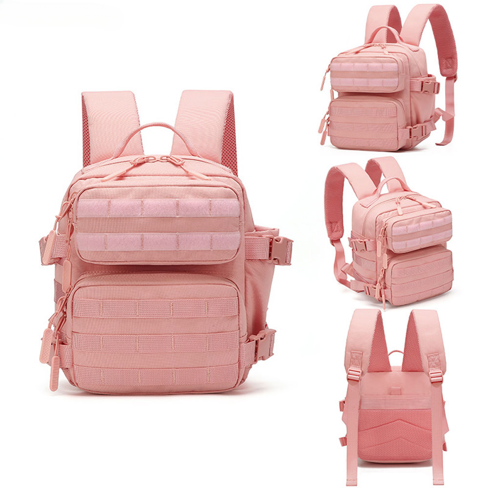 9L Sport Backpack, MOLLE Bug Out Bag, Mini Outdoor Pack, EDC Hiking Rucksack for Men and Women