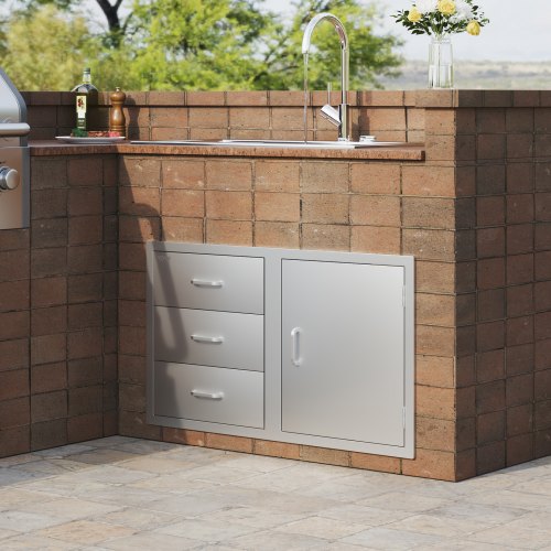 Outdoor Kitchen Drawer Combo, 38.3