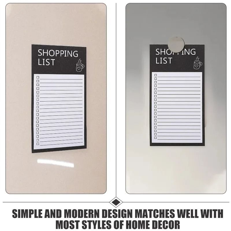 Magnetic Fridge Message Board | Portable Tearable Memo Board & Planner
