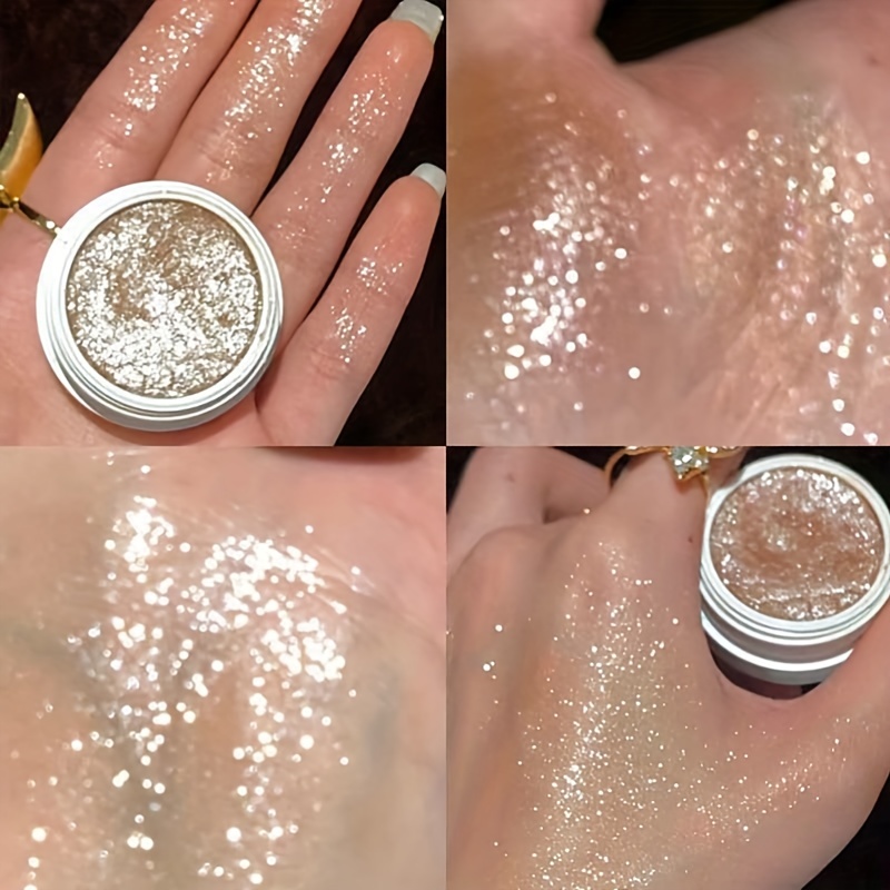 Natural Contour Makeup, Mashed Potatoes Highlighter Shine, Highlighter Gel Face and Body, Glitter Brighten Makeup