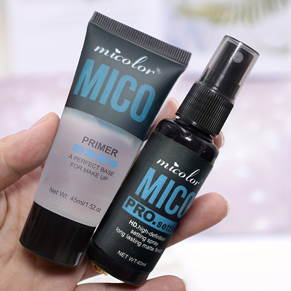 Invisible Pore Makeup Primer and Setting Spray for Base Makeup and Finishing