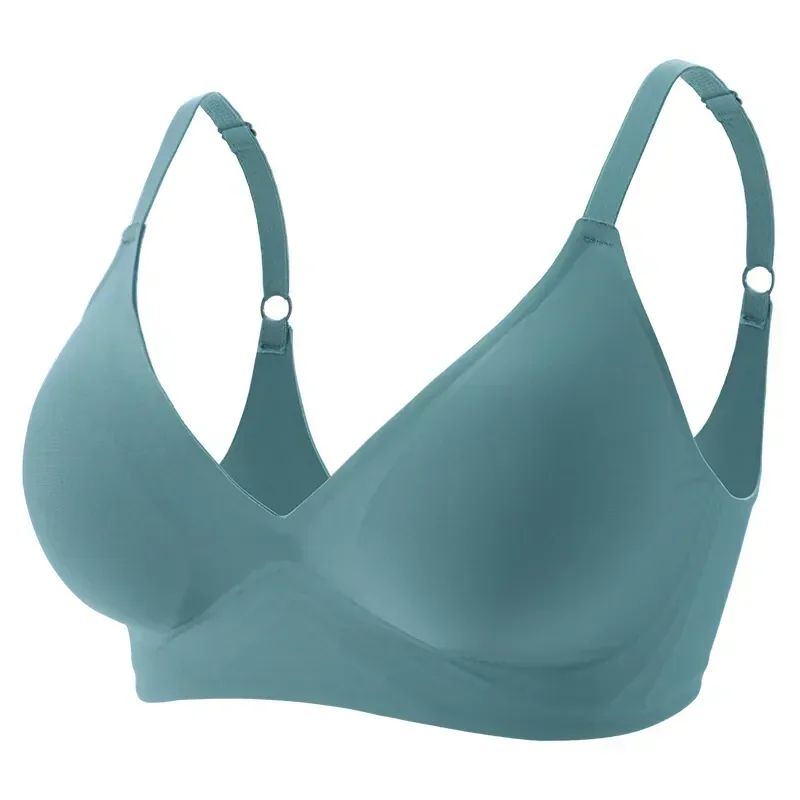 CloudSoft Seamless Latex Jelly Wireless Bra – Removable Padded Sleep & Everyday Bralette