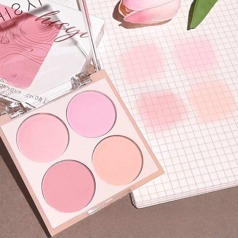 Soft Fog Matte Blush Korean Peach Pink and Coral Shades