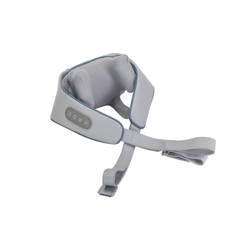 Wireless Trapezius Neck Back Massager with 8 Heads, Electric Kneading Massage Shawl for Neck, Shoulder, and Muscle Pain