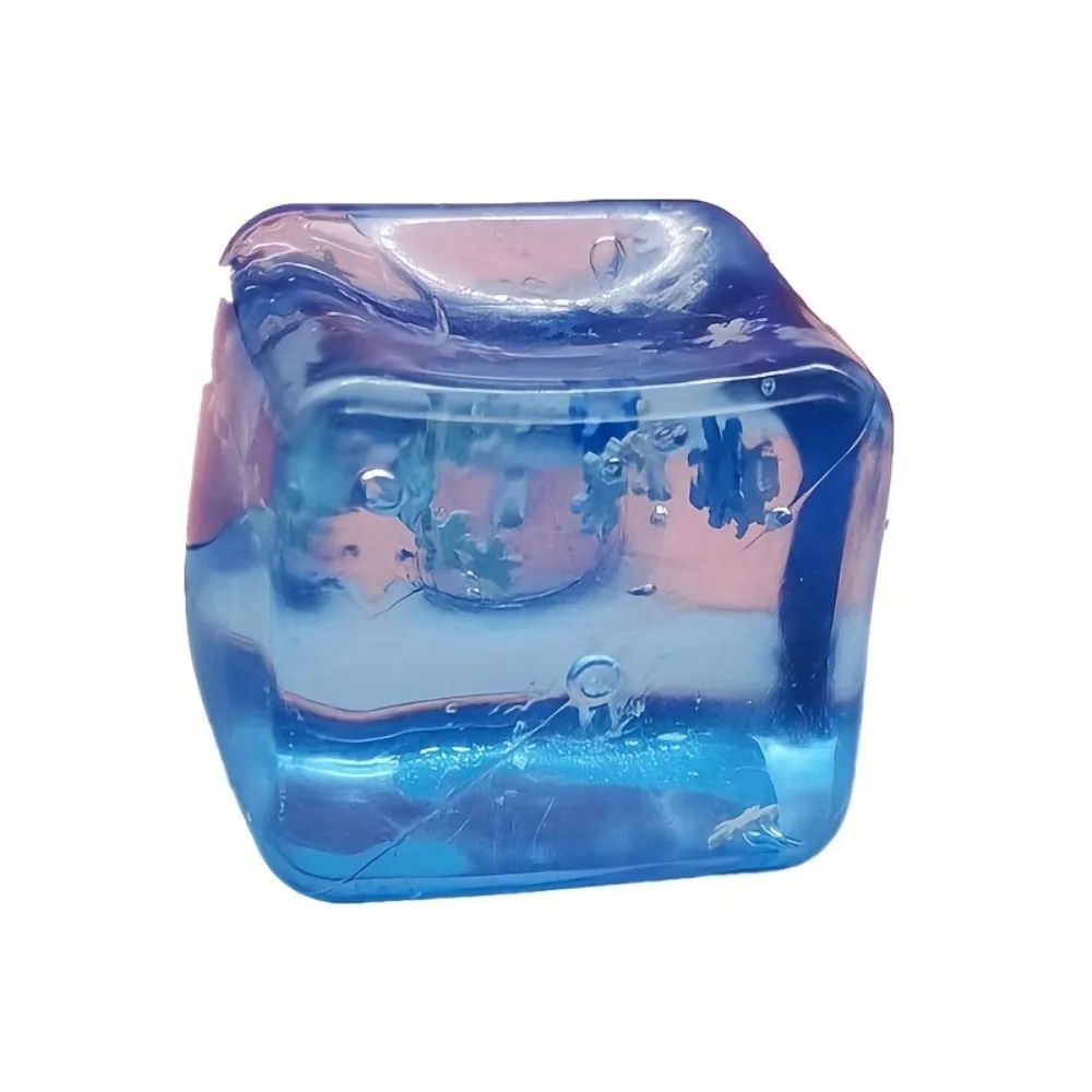 Squishy Ice Cube Stress Ball – Cool Squeeze Anxiety Relief Toy