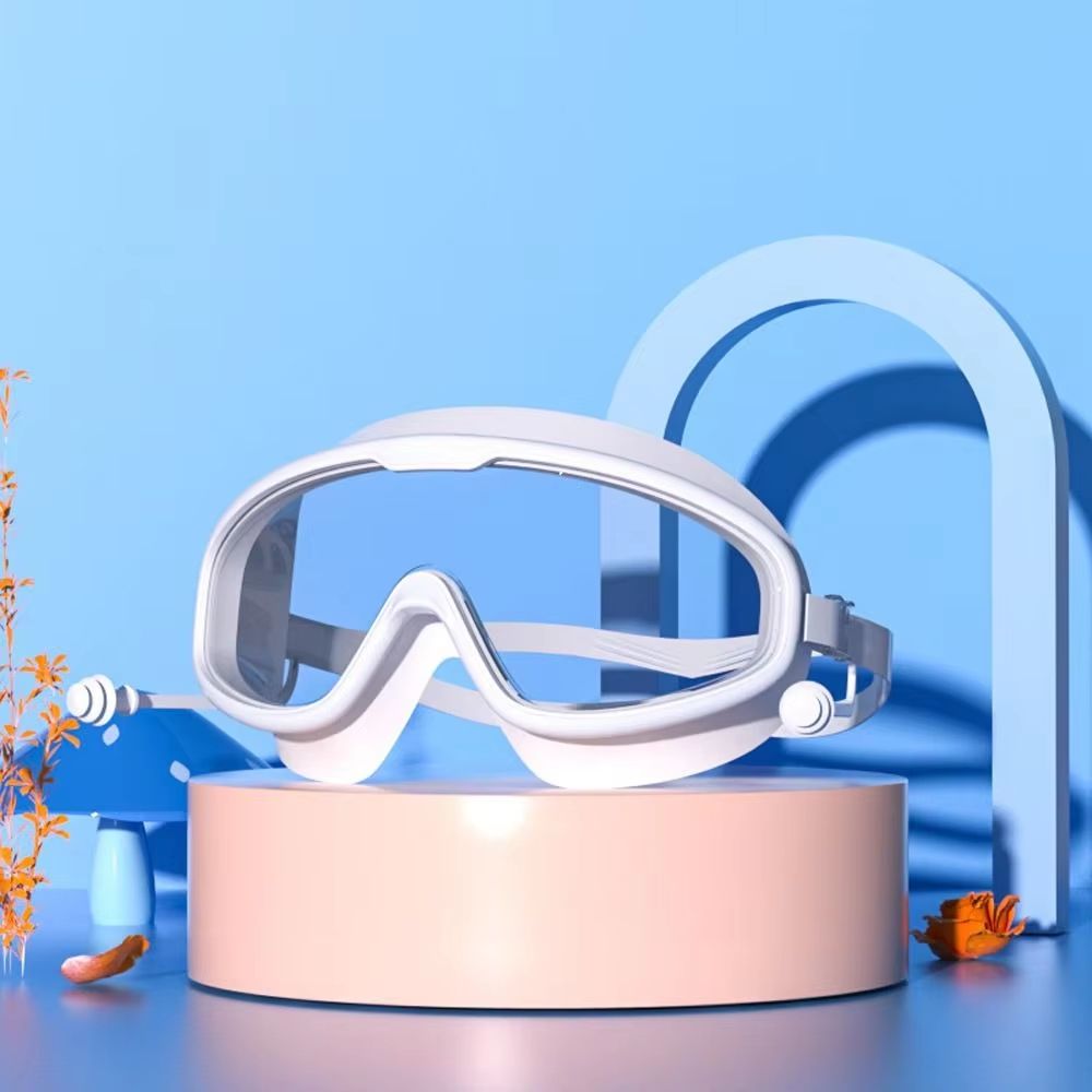 Kids Anti-Fog No-Leak Swim Goggles Clear Pool and Beach Eyewear Ages 3-15