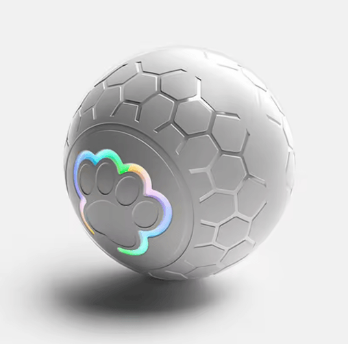 Smart Interactive Dog Toy Ball with Automatic Rolling & RGB Lights
