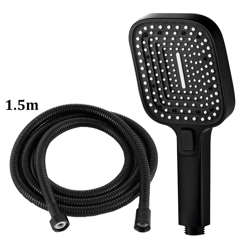 High Pressure 3 Mode Rainfall Shower Head Large Panel Bathroom Set