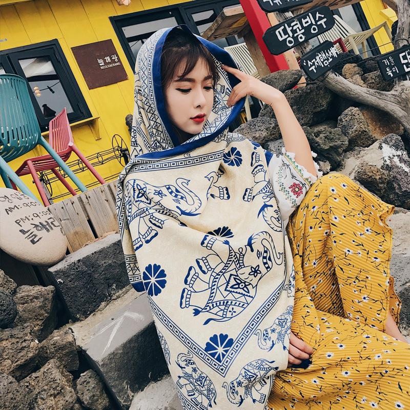 Women Beach Dress, Large Bikini Bathing Swimwear Cover Up Sarong Wrap Scarf