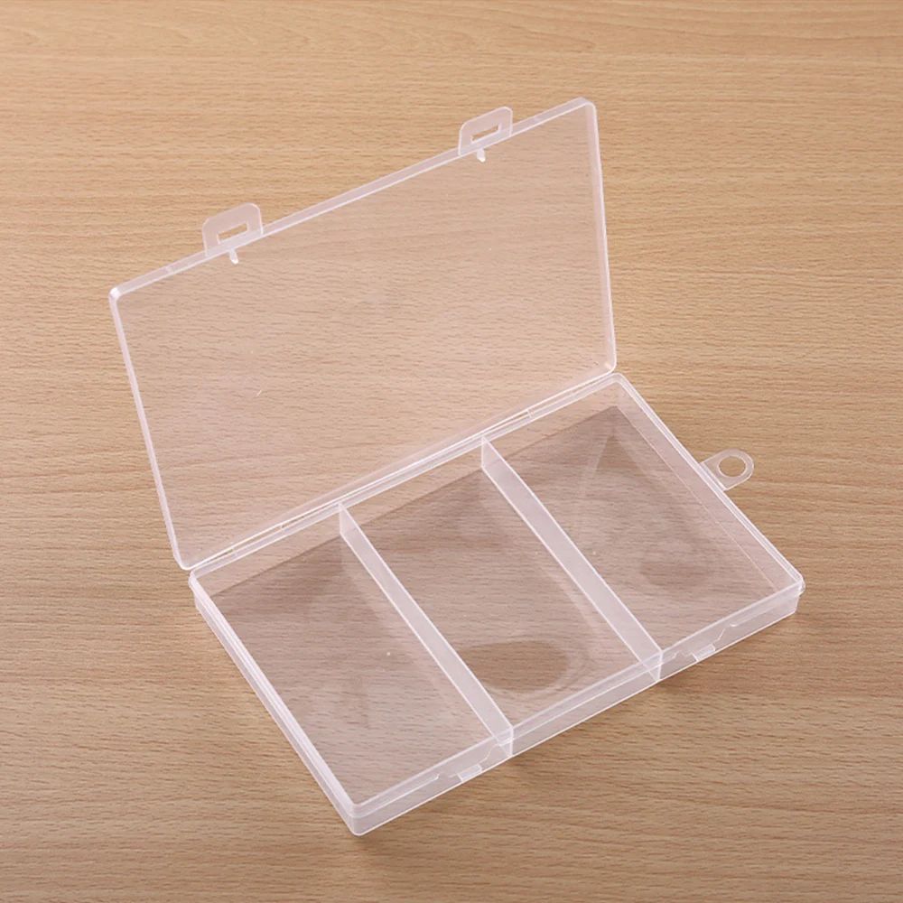 Transparent Plastic Jewelry And Craft Storage Box