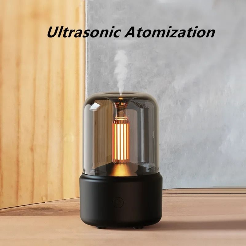 Candle Lamp Aroma Diffuser & Air Humidifier