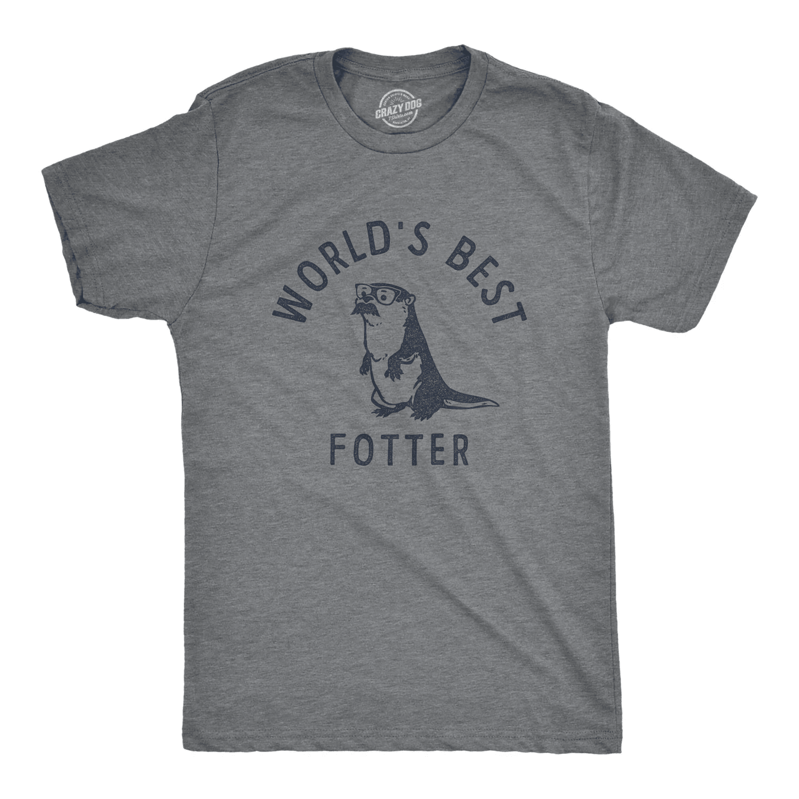 Funny Otter Dad Shirt Worlds Best Dad Shirt Fathers Day Gift Cute Dad Tee