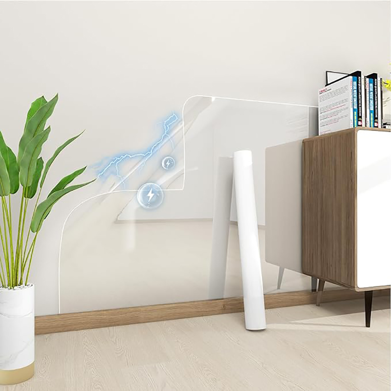 Kitchen Home Wall Sticker Transparent Electrostatic Decoration Protective Film Anti-fouling