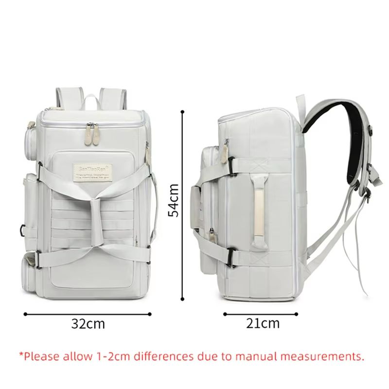 Large Capacity Gym Bag with Wet Dry Separation – Travel Backpack & Sports Training Bag