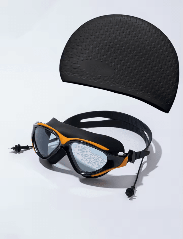 Seasprint Anti-Fog UV Swim Goggles – Adjustable Silicone Waterproof Eye Protection