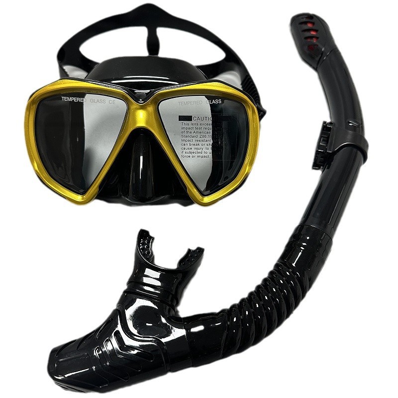 Professional Scuba Diving Mask Anti Fog Tempered Glass Snorkeling Goggles for Adults