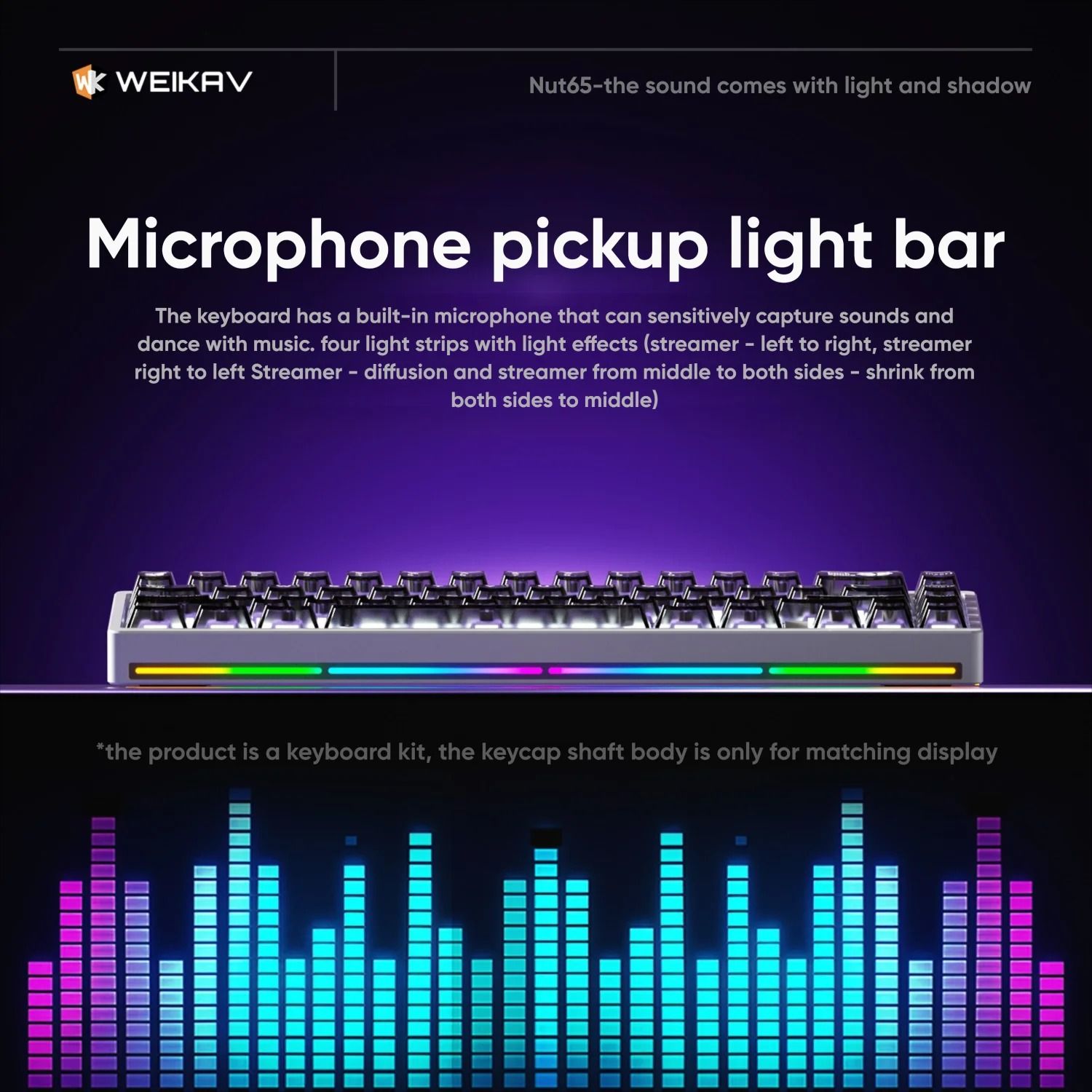 Lucky65 V2 65 Keys Mechanical Keyboard with Aluminum Case RGB Lighting and Hot Swappable Switches