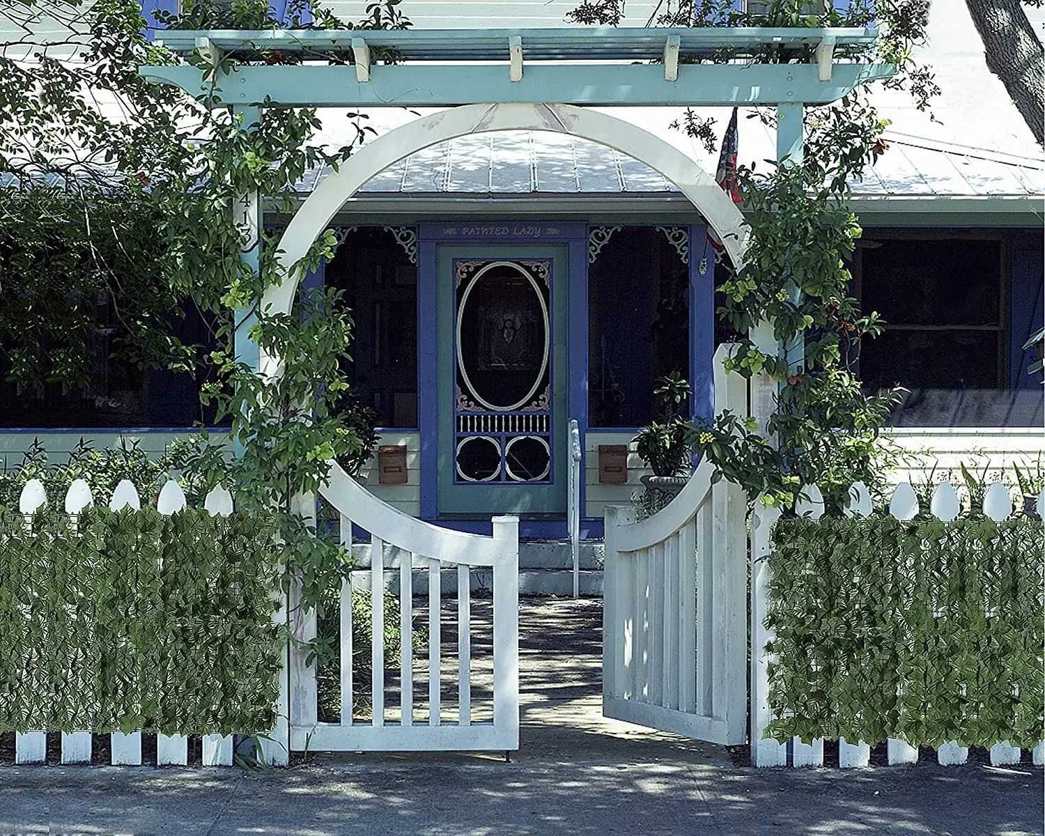 Artificial Ivy Privacy Fence Panel