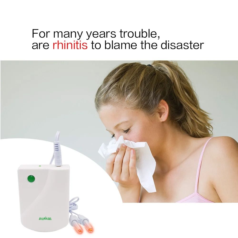 Dual Action Sinus Relief and Nasal Light Therapy System