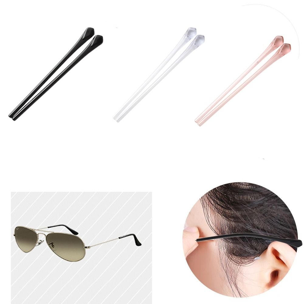 Eyewear Retainer Holders, Glasses Anti-slip Sleeves, Comfort Temple Tip Stoppers, Replacement Tips, Glasses Leg Cover