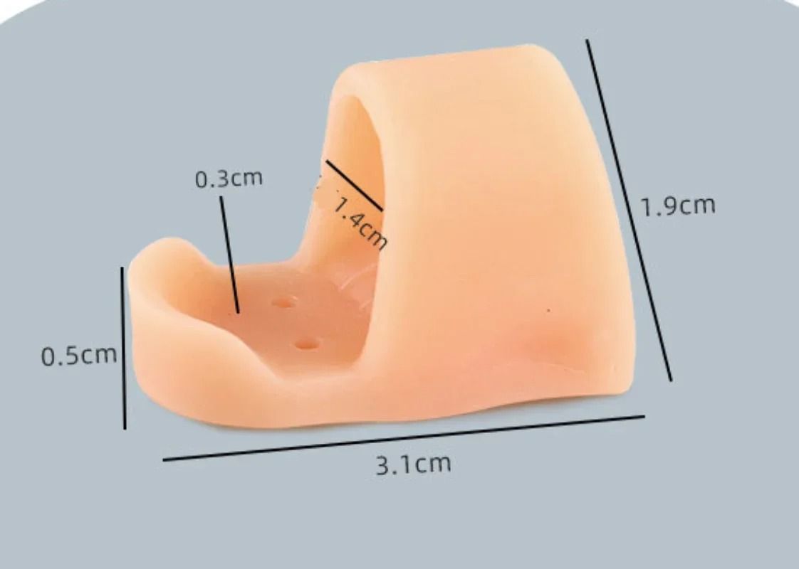 Silicone Toe Straightener and Bunion Relief Pad Set