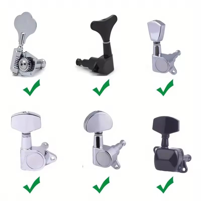 Guitar String Winder Head Electric Drill Tuning Peg Puller Tool ABS Metal