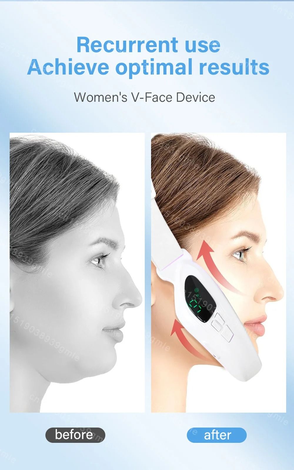 Electric Face Slimming and Lifting Massager