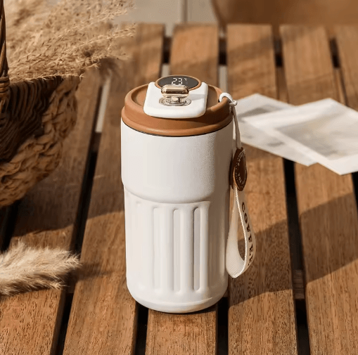 Smart Temperature Display Thermal Mug – Stainless Steel LED Coffee Thermo Bottle