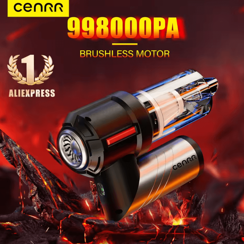 CENRR 998000PA Portable Cordless Car Vacuum Cleaner Cordless Car Vacuum Cleaner Portable Handheld Vacuum Cleaner Strong